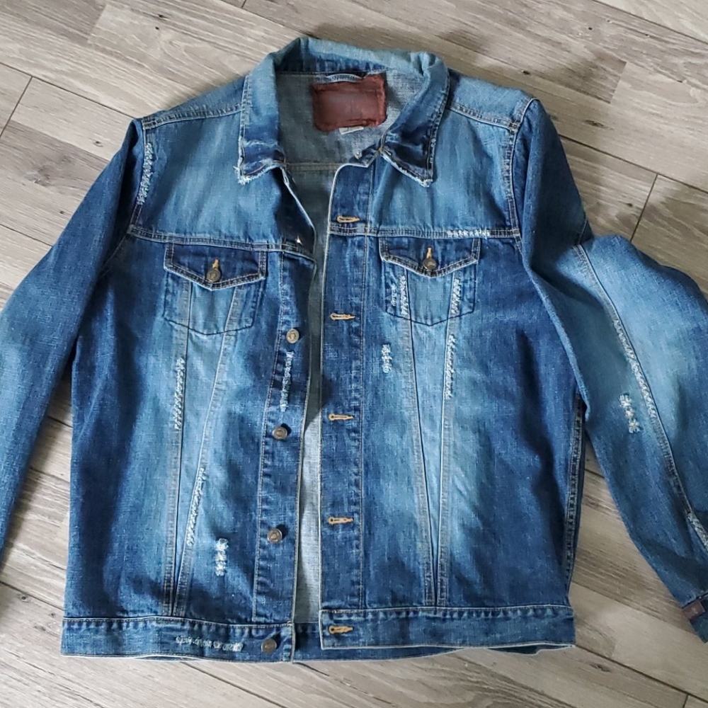 Vintage Denim Hard Rock Jean Jacket - Picture 2 of 2